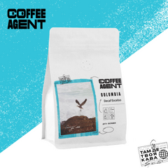 Coffee Colombia Decaf Excelso 250 g whole bean white